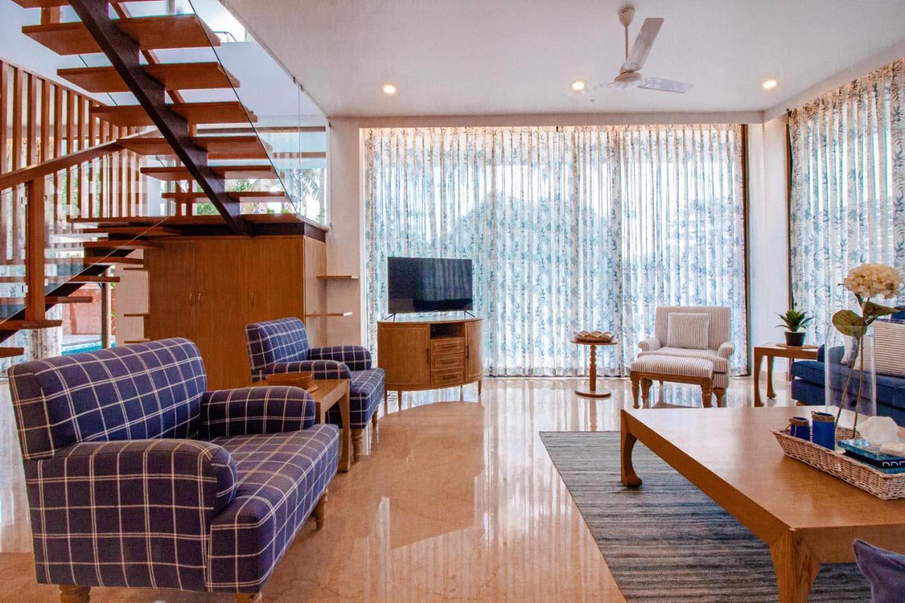 The Cloverleaf Super Luxury Villa Goa With Private Pool, North Goa 坎多林 外观 照片