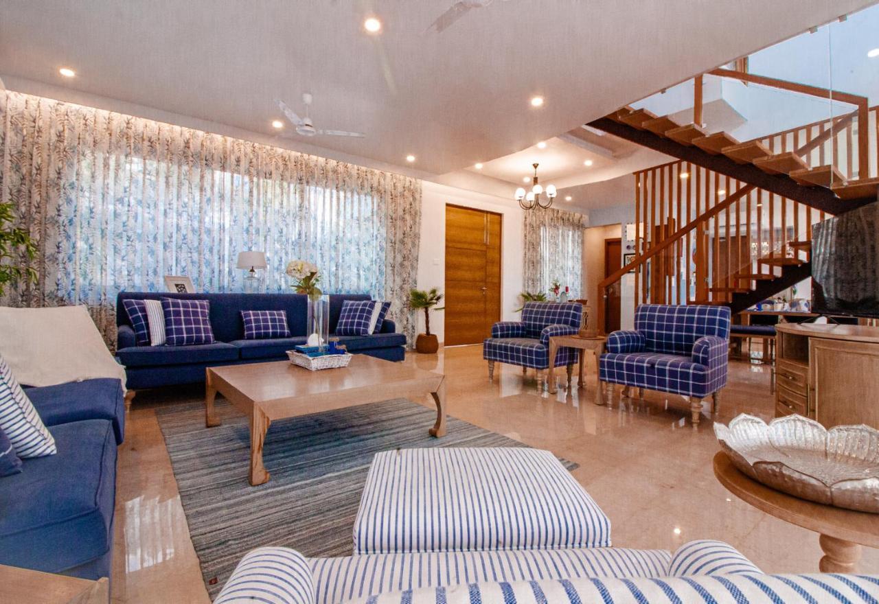 The Cloverleaf Super Luxury Villa Goa With Private Pool, North Goa 坎多林 外观 照片