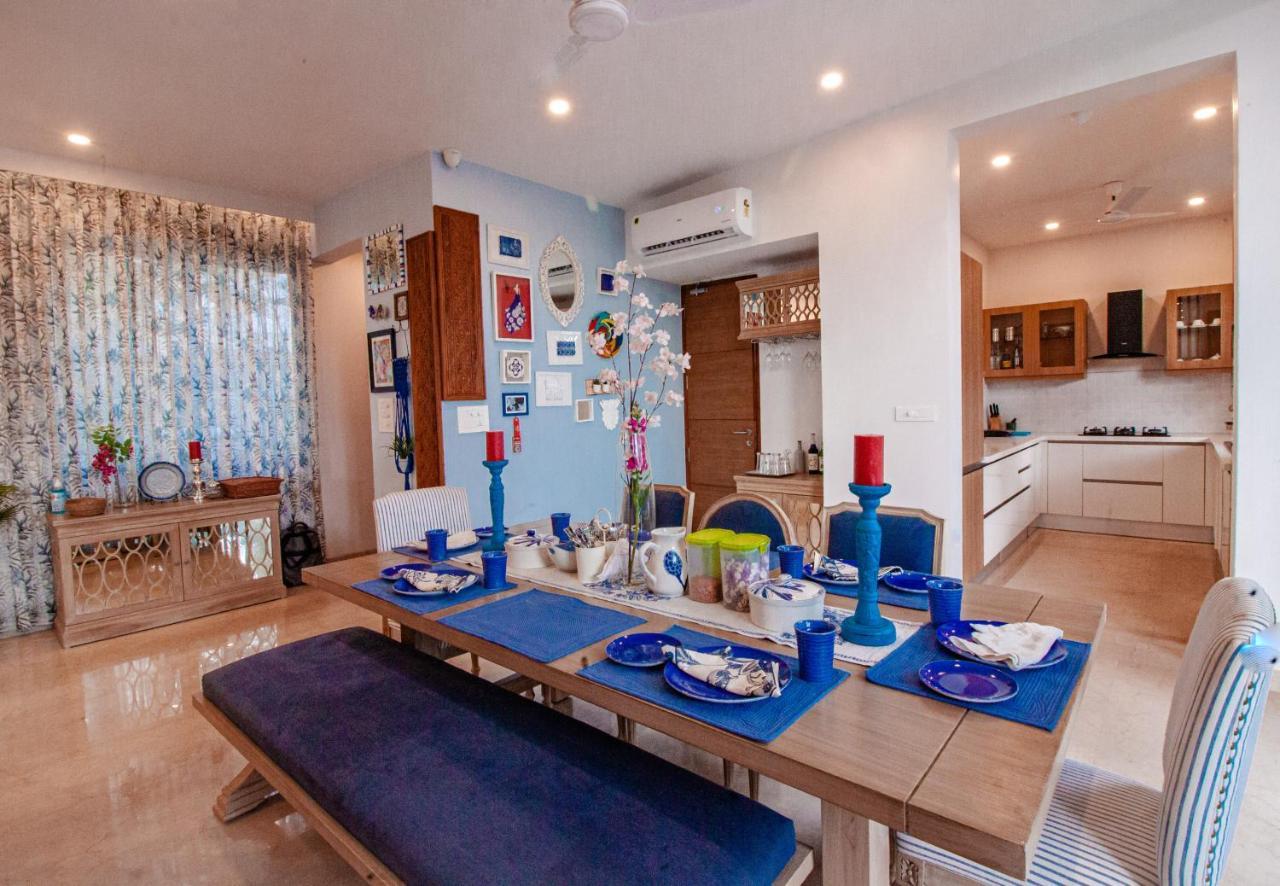 The Cloverleaf Super Luxury Villa Goa With Private Pool, North Goa 坎多林 外观 照片