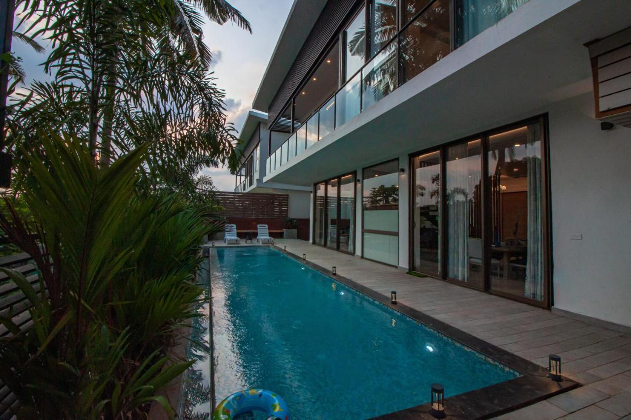 The Cloverleaf Super Luxury Villa Goa With Private Pool, North Goa 坎多林 外观 照片