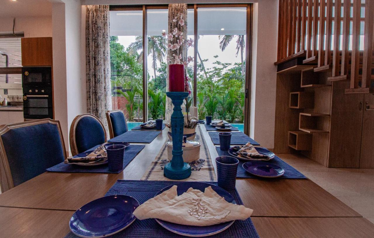 The Cloverleaf Super Luxury Villa Goa With Private Pool, North Goa 坎多林 外观 照片