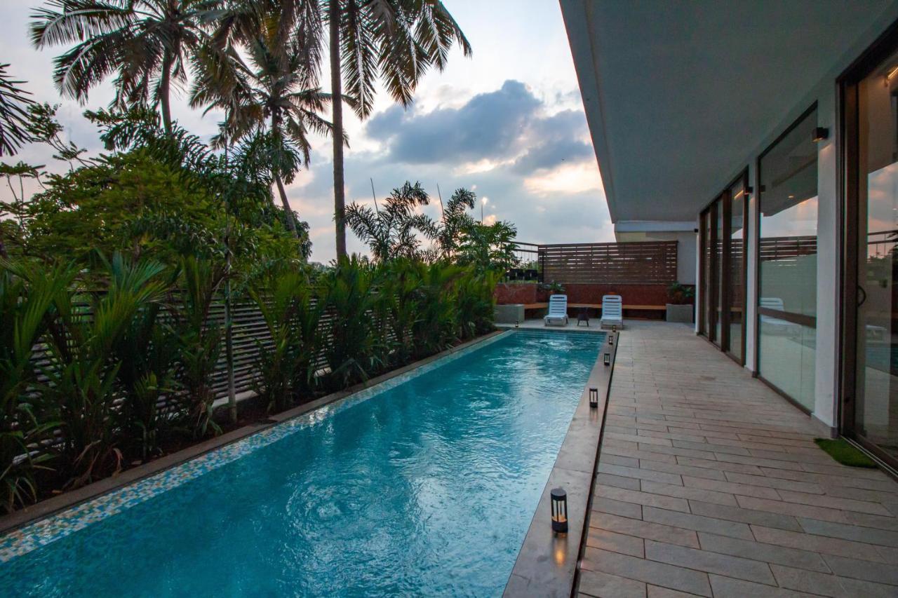The Cloverleaf Super Luxury Villa Goa With Private Pool, North Goa 坎多林 外观 照片