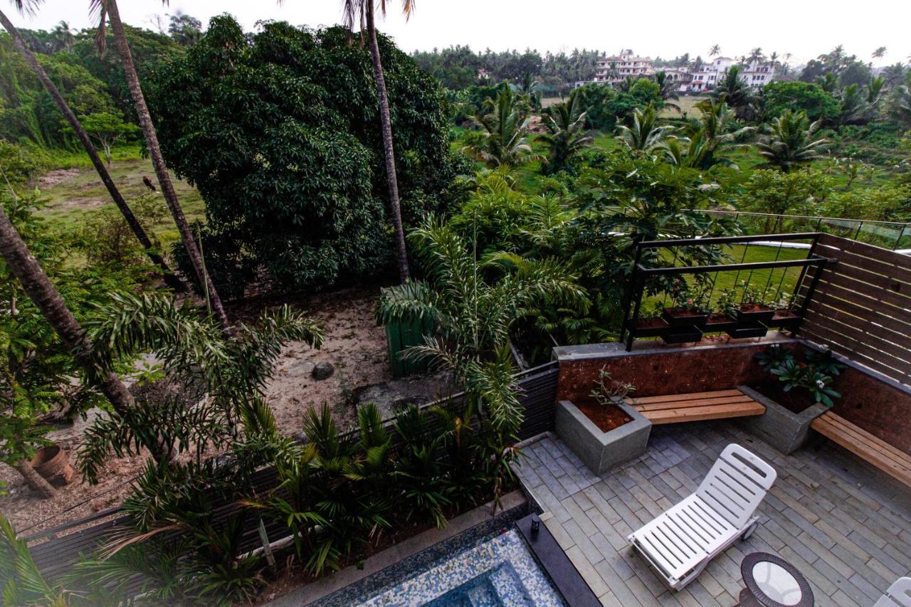 The Cloverleaf Super Luxury Villa Goa With Private Pool, North Goa 坎多林 外观 照片